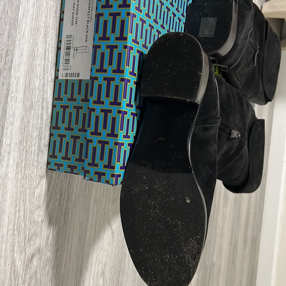 TORY BURCH Women's Miller Over-the-Knee Boots, Perfect Black, Size 11 - Picture 4 of 8